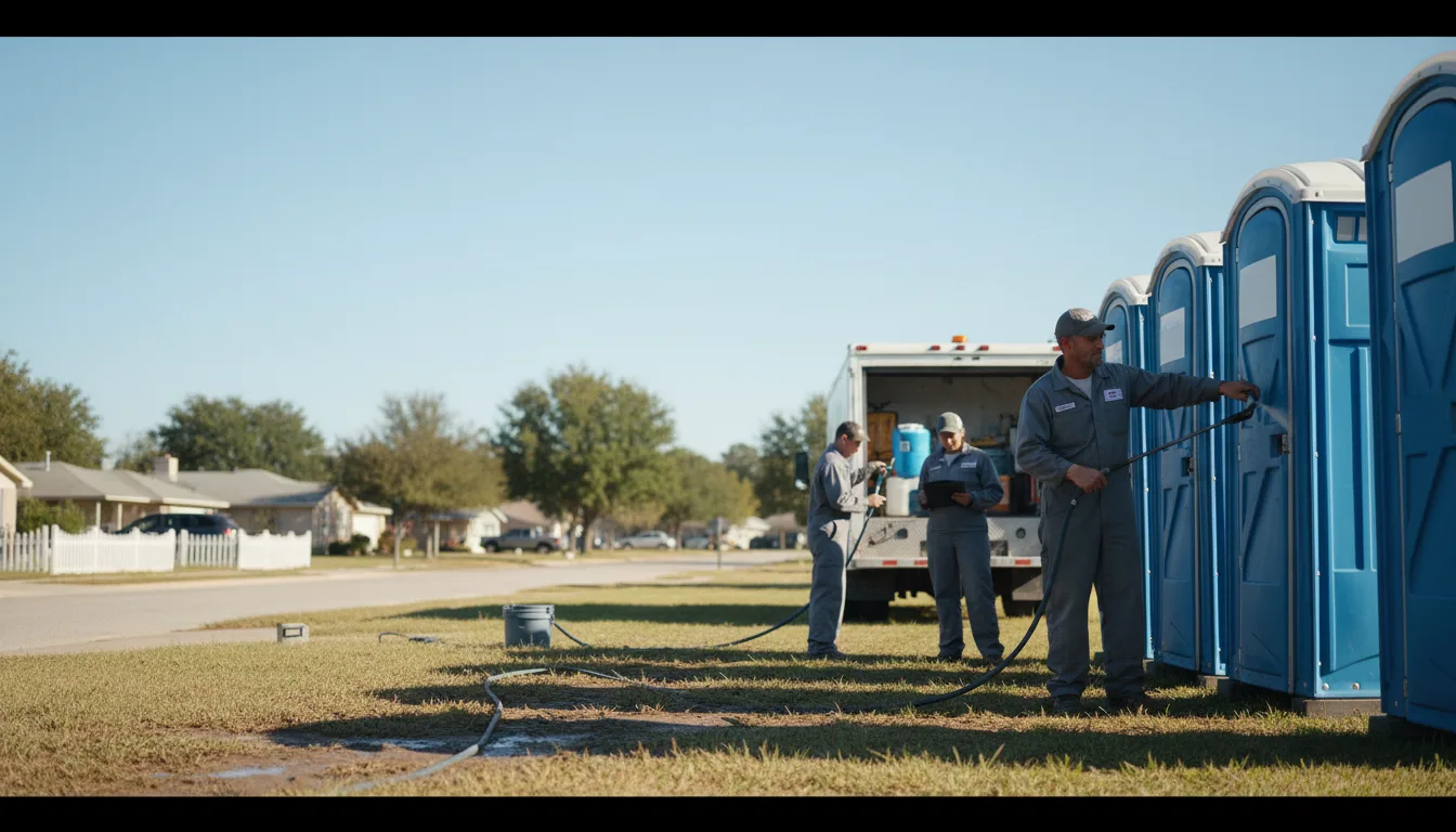 Long-Term Portable Toilet Rental in Stanton, CA near me